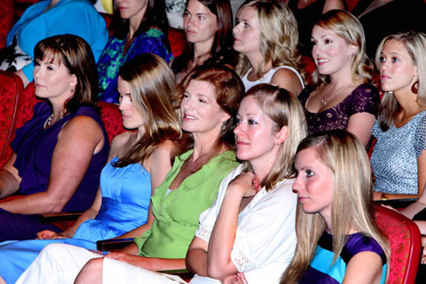 Vanderbilt University School of Nursing students wait to receive their professional pins at Sunday’s Pinning Ceremony at the Tennessee Performing Arts Center. (photo by Susan Urmy)
