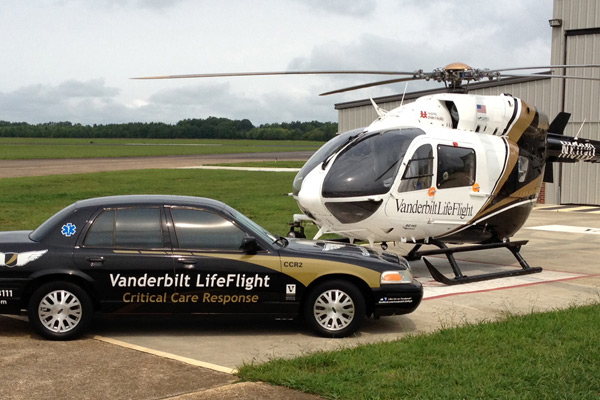 LifeFlight is adding Critical Care Response cars at each of the LifeFlight helicopter community bases to assist with ground transportation in case of adverse weather. (photo by Tony Smith)