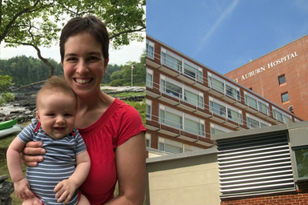 Milestone baby and mom