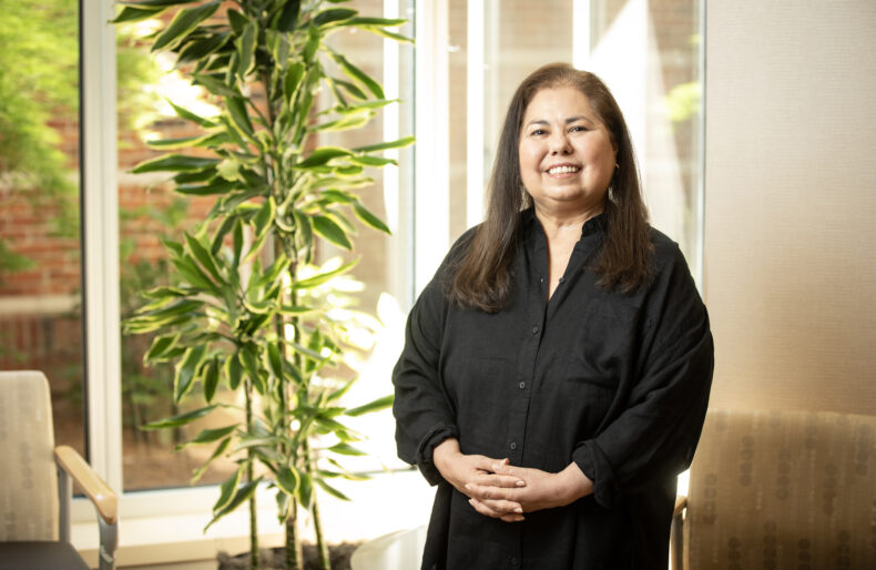 Lung transplant patient Michelle Ankele-Yamashita. (photo by Erin O. Smith)