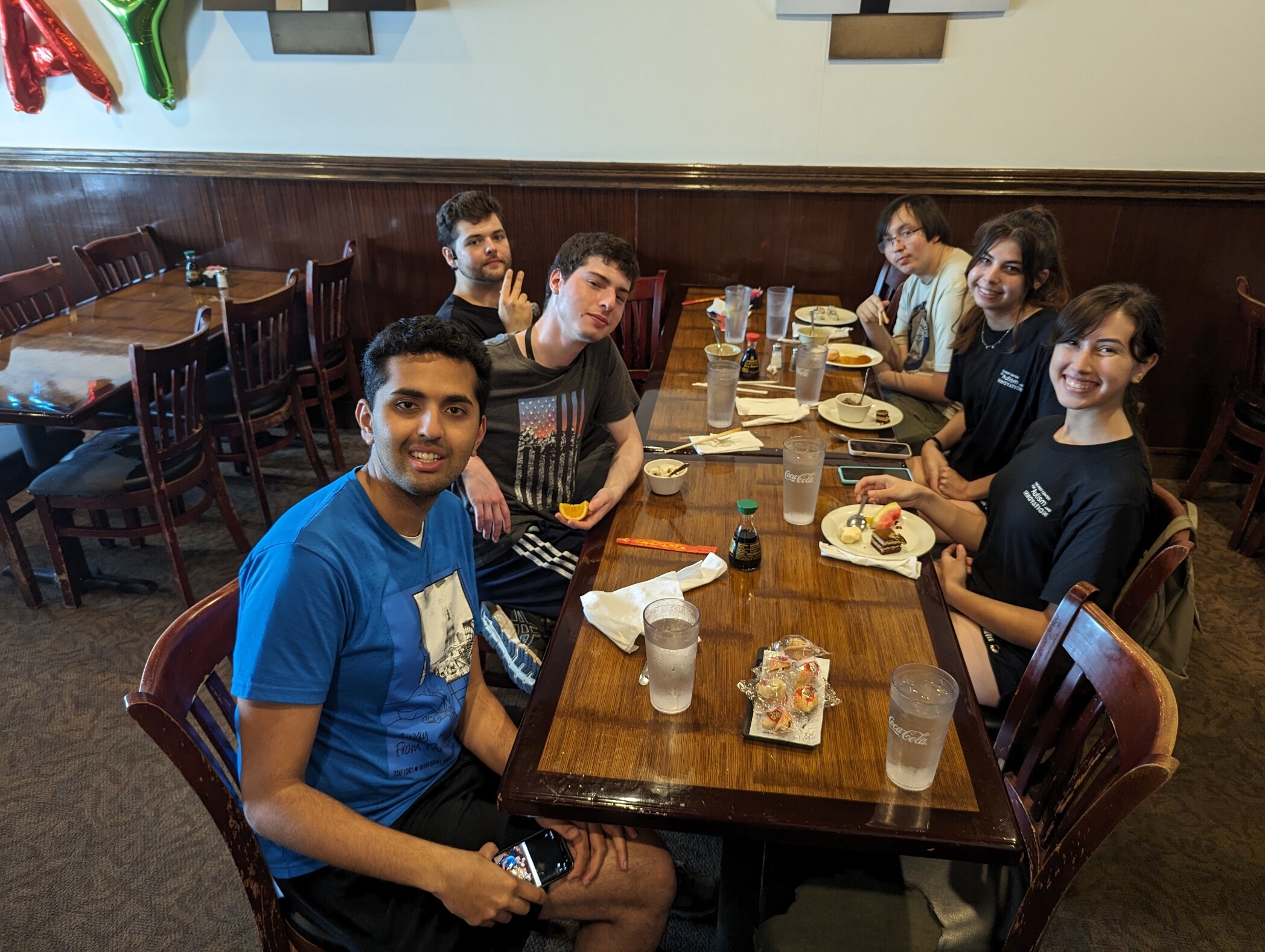 Autism Summer Interns from 2023 share a meal with FCAI Associate Director Dave Caudel during their summer internships. Autism Summer Interns from 2023 share a meal with FCAI Associate Director Dave Caudel during their summer internships.
