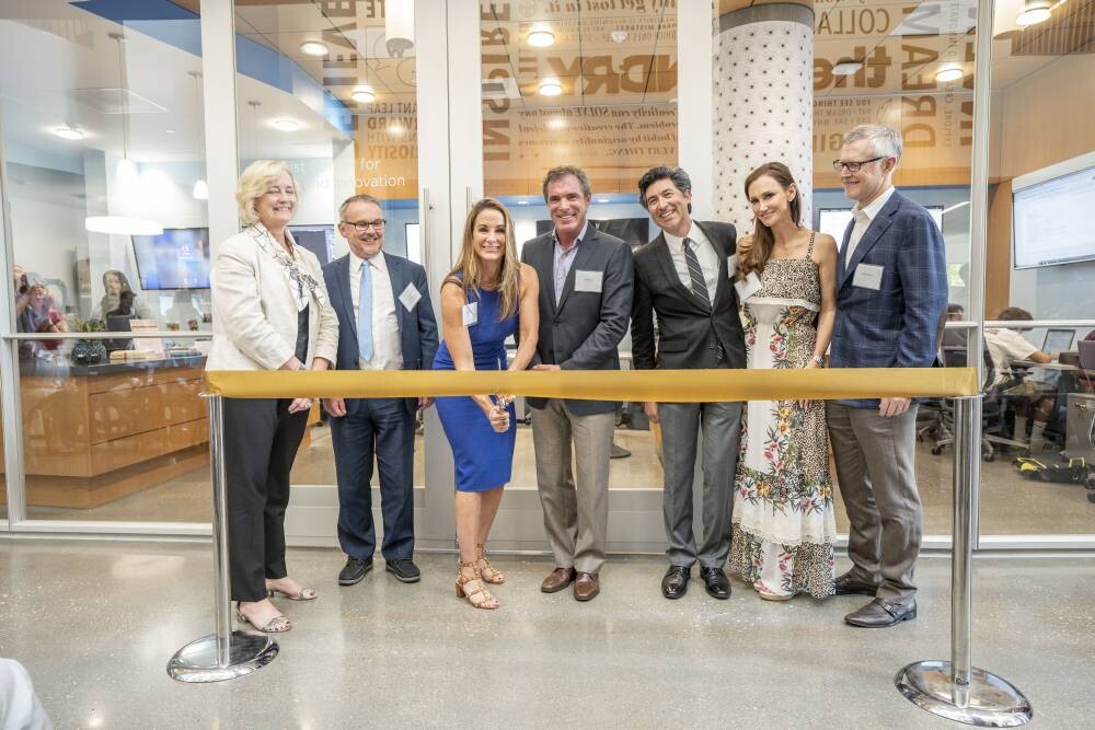 FCAI leadership cut the ribbon at the opening of the Frist Center for Autism and Innovation. FCAI leadership cut the ribbon at the opening of the Frist Center for Autism and Innovation.