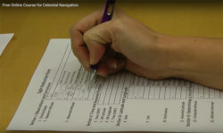 close-up of worksheet