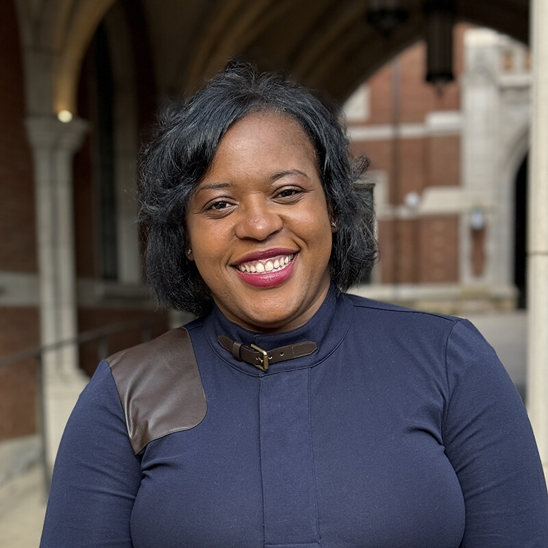 Assistant Provost Stratton at THRIVE dinner