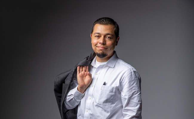 Jesus Gomez-Velez, assistant professor of civil and environmental engineering (John Russell/Vanderbilt)