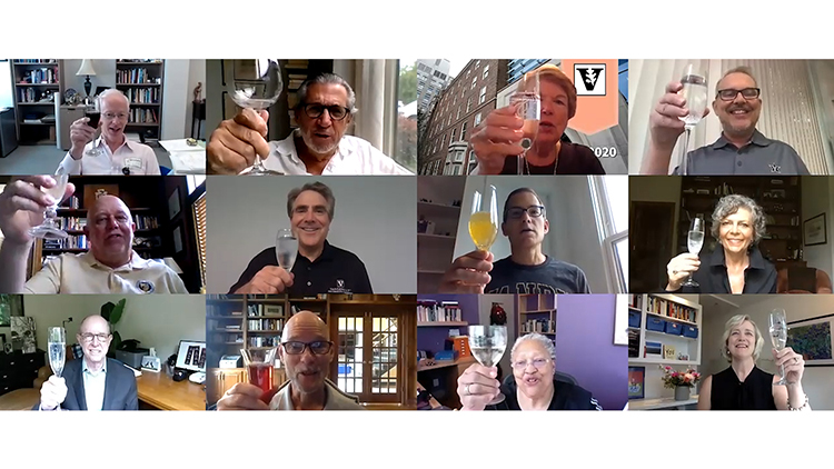 Virtual toast for Class of 2020