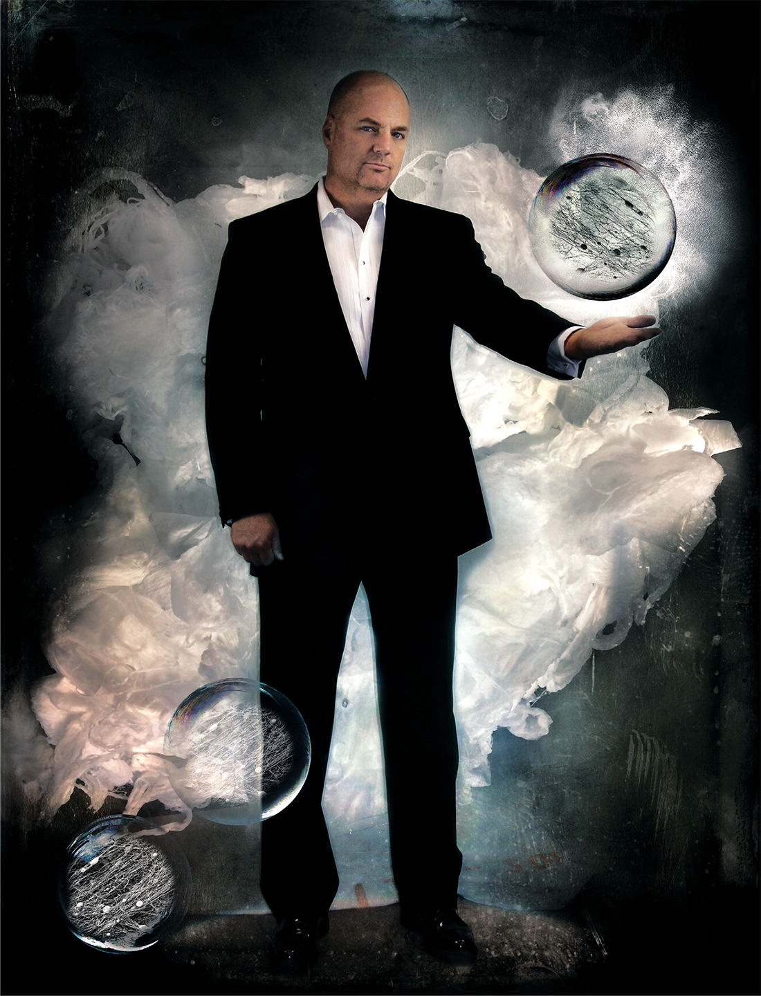 Biophysicist Kit Parker is captured here by Nashville-based photo artist <a href=