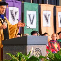 Chancellor Dieremeir speaks to Endowed Chairs