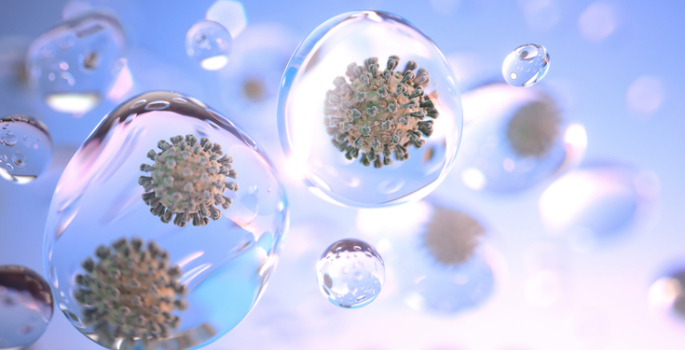 droplets and particles