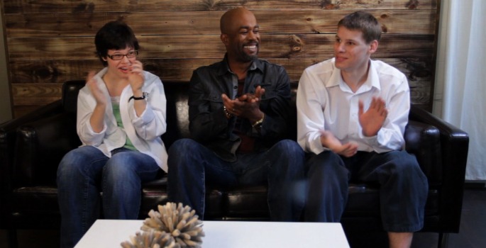 Darius Rucker with campers