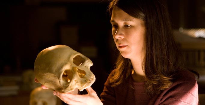 Tiffiny Tung and skull