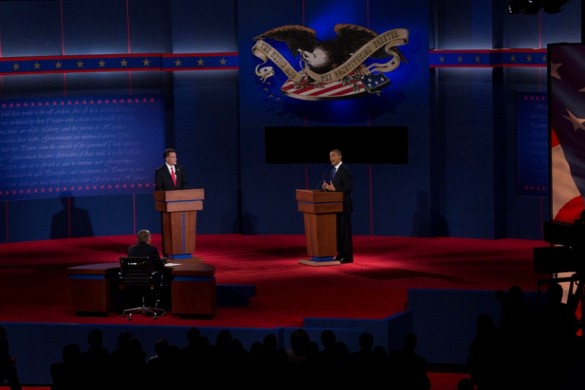 Denver Debate at U of Denver 2012 Romney Obama Presidential Debate 2012