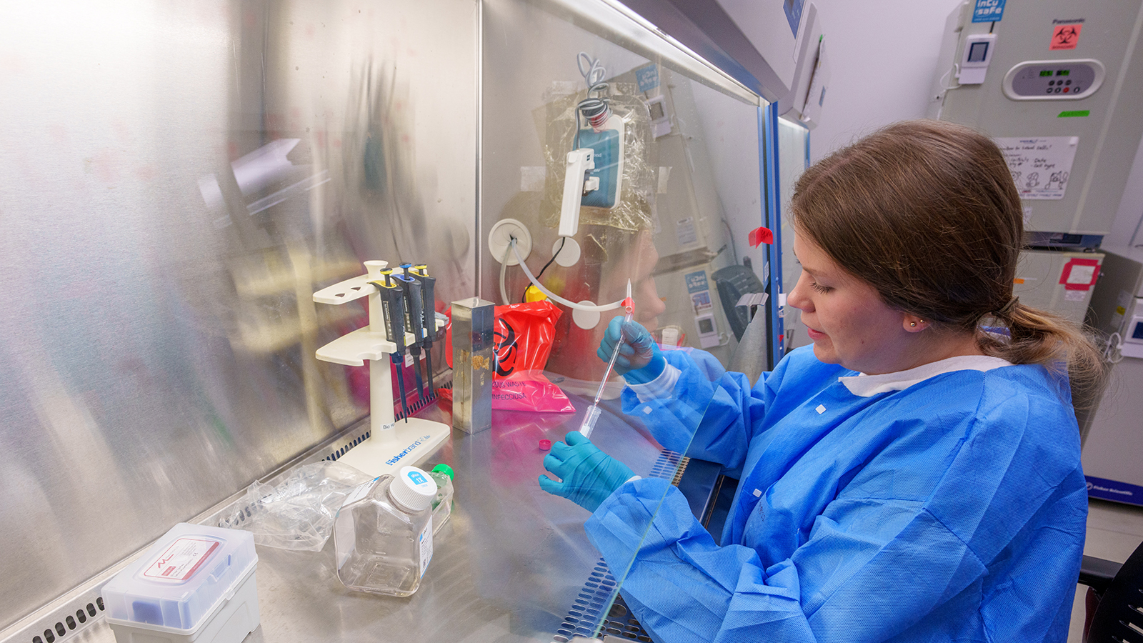 Professor Craig Duvall's Chemical and Bimolecular Engineering lab.