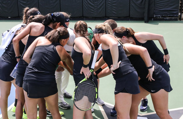 An historic season for Vanderbilt women's tennis came to a close May 22 as the third-ranked/fourth-seeded Commodores fell 4-2 to top-ranked/seeded Florida in the Final Four of the 2017 NCAA Women's Tennis Tournament. (Vanderbilt University)