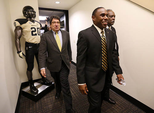 Chancellor Zeppos, Derek Mason, David Williams
