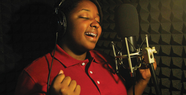 In the works for Music Makes Us is the formation of a new student record label and publishing company at Pearl-Cohn Entertainment Magnet High School. (photo courtesy of NPEF)