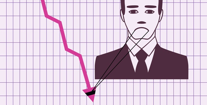 sad stock market graphic