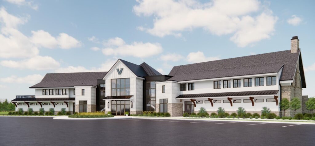 architectural rendering of Vanderbilt Legends Club