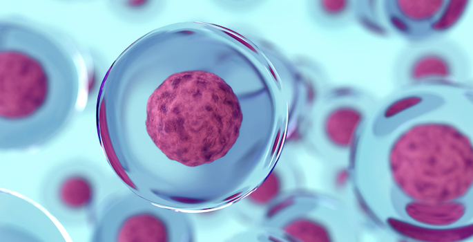 3d rendering of cells , virus or genetic molecule