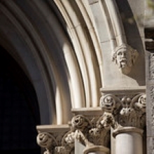 photo of rustic arch