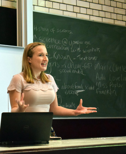 Alice White will discuss WikiProject Women Scientists at the Wond'ry Nov. 14.