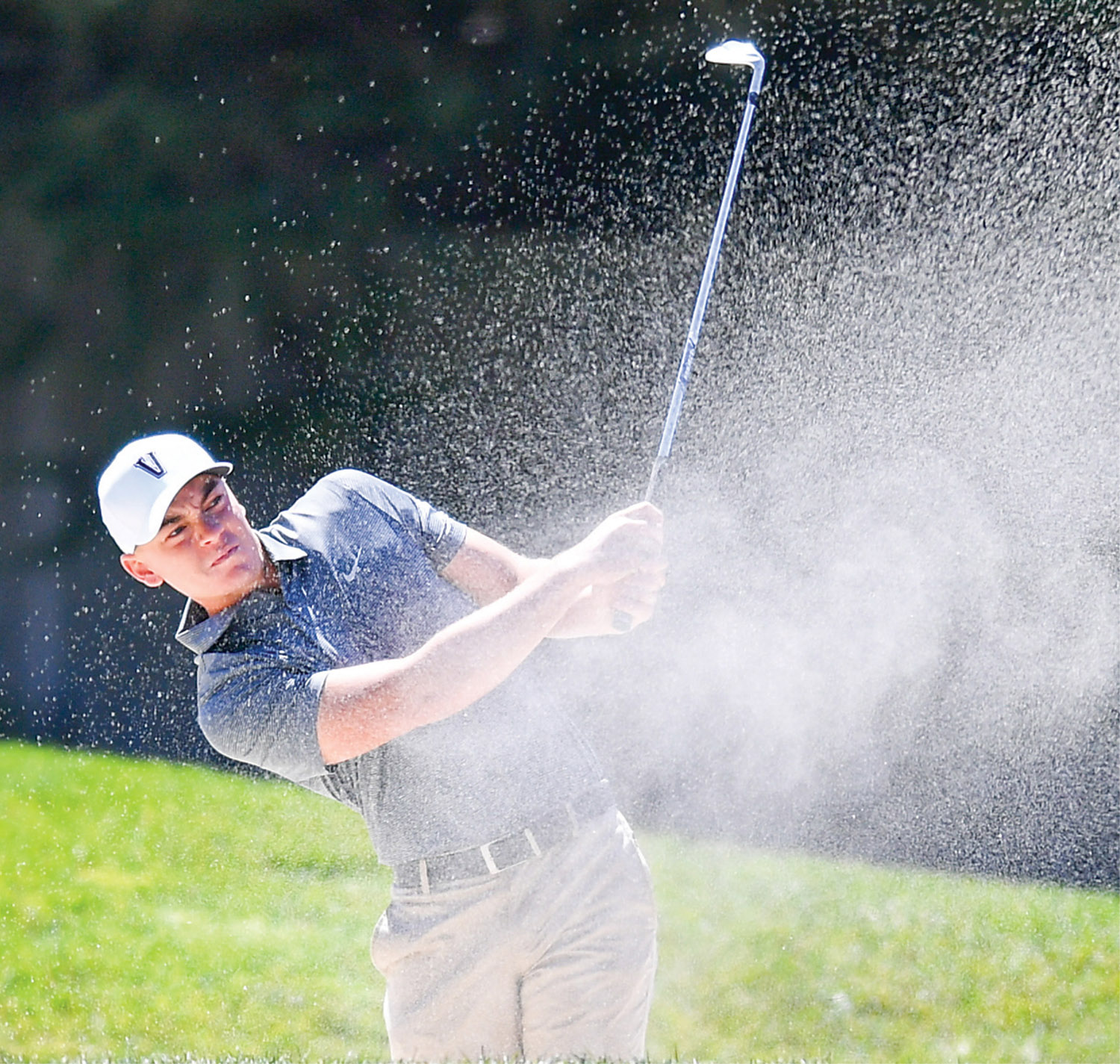 Encouraged by the vision of then-new Men’s Golf Head Coach Scott Limbaugh, Theo Humphrey chose to attend Vanderbilt, helping lead the team to its first SEC championship in 2017. (VANDERBILT ATHLETICS)