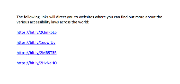 the URLs in this image are bitly links