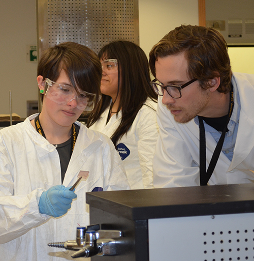 Siegel High School students at VINSE