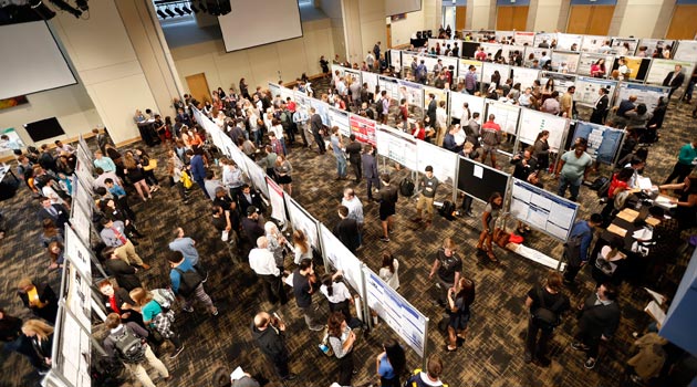 The fifth annual Undergraduate Research Fair was held Sept. 27 at the Student Life Center. (Vanderbilt University)