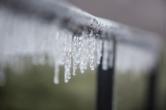 A winter storm affecting the Middle Tennessee area resulted in the cancellation of classes at Vanderbilt Feb. 16-17. (John Russell/Vanderbilt)