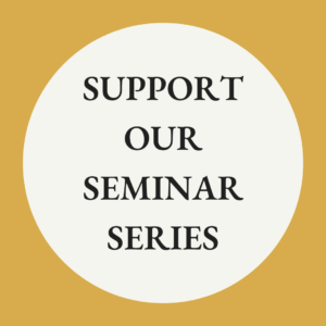 Donation button with gold background - support our seminar series