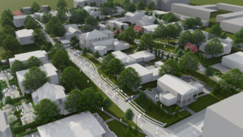 Rendering of West End Neighborhood