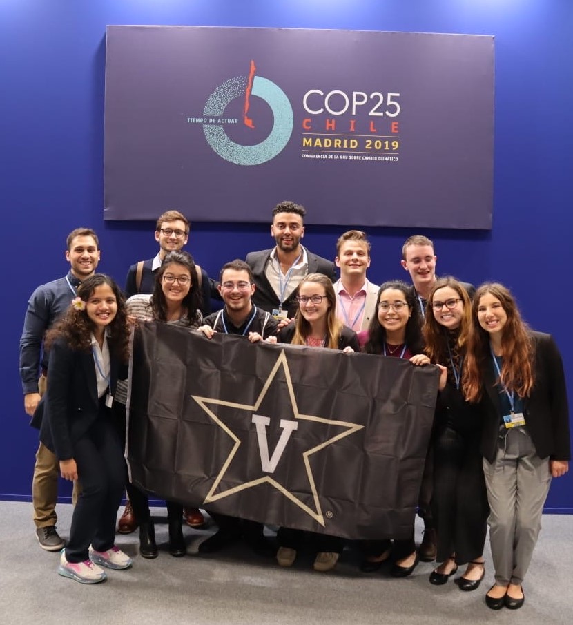 Vanderbilt's inaugural trip to the UN COP!