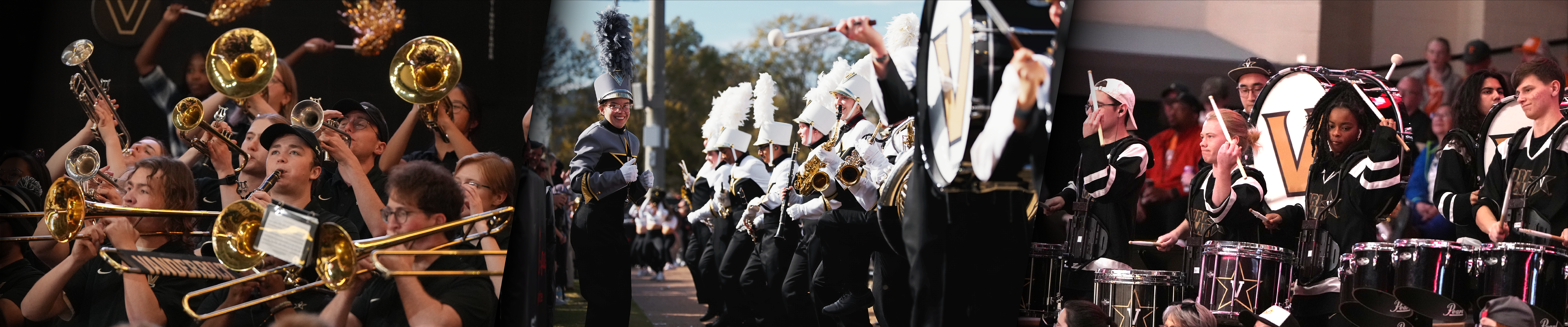 Collage of Anchor of Sound, Spirit of Gold, and Dore Slam.