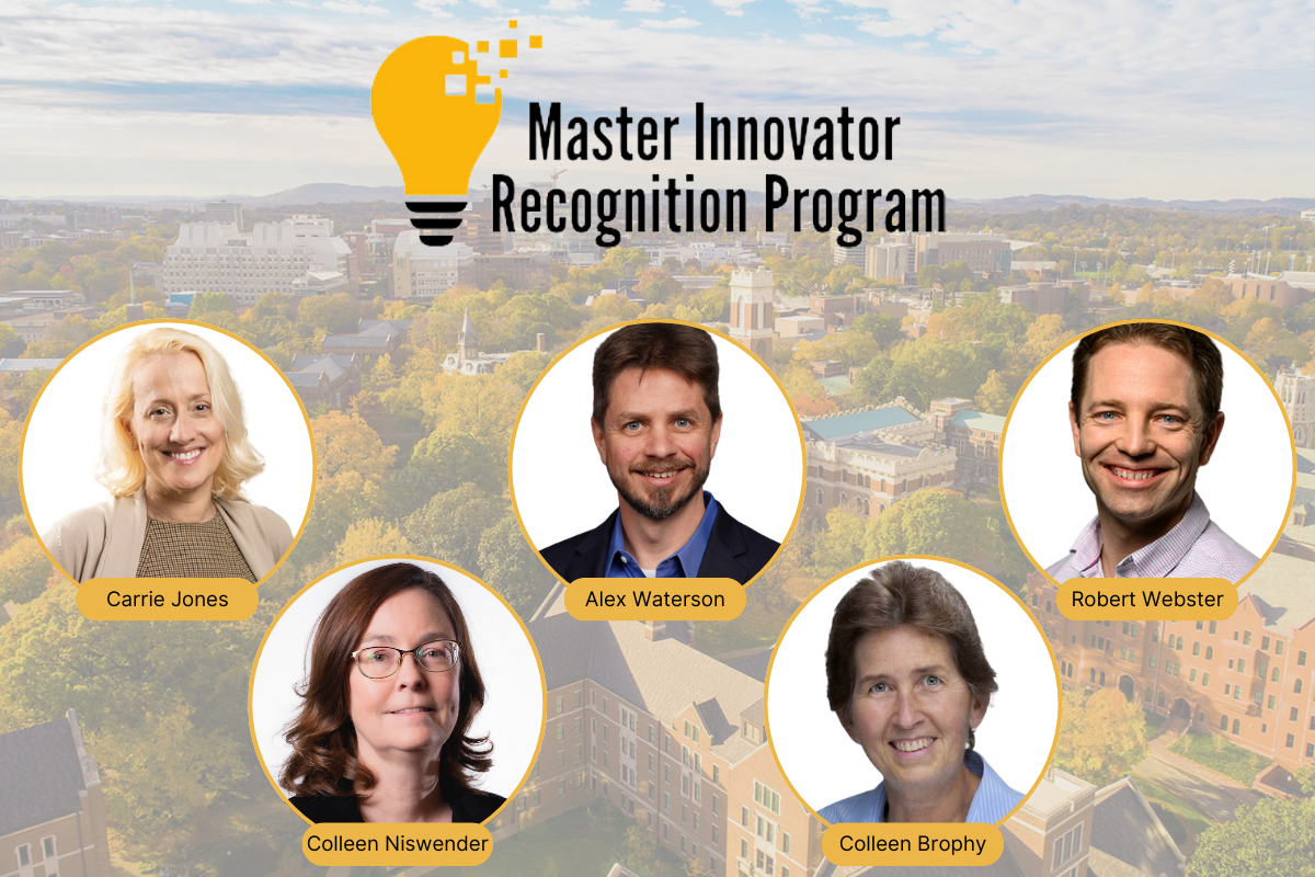 Vanderbilt CTTC honors five pioneering faculty as newly inducted Master Innovators