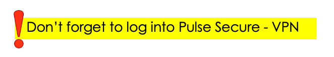 Pulse Secure - VPN