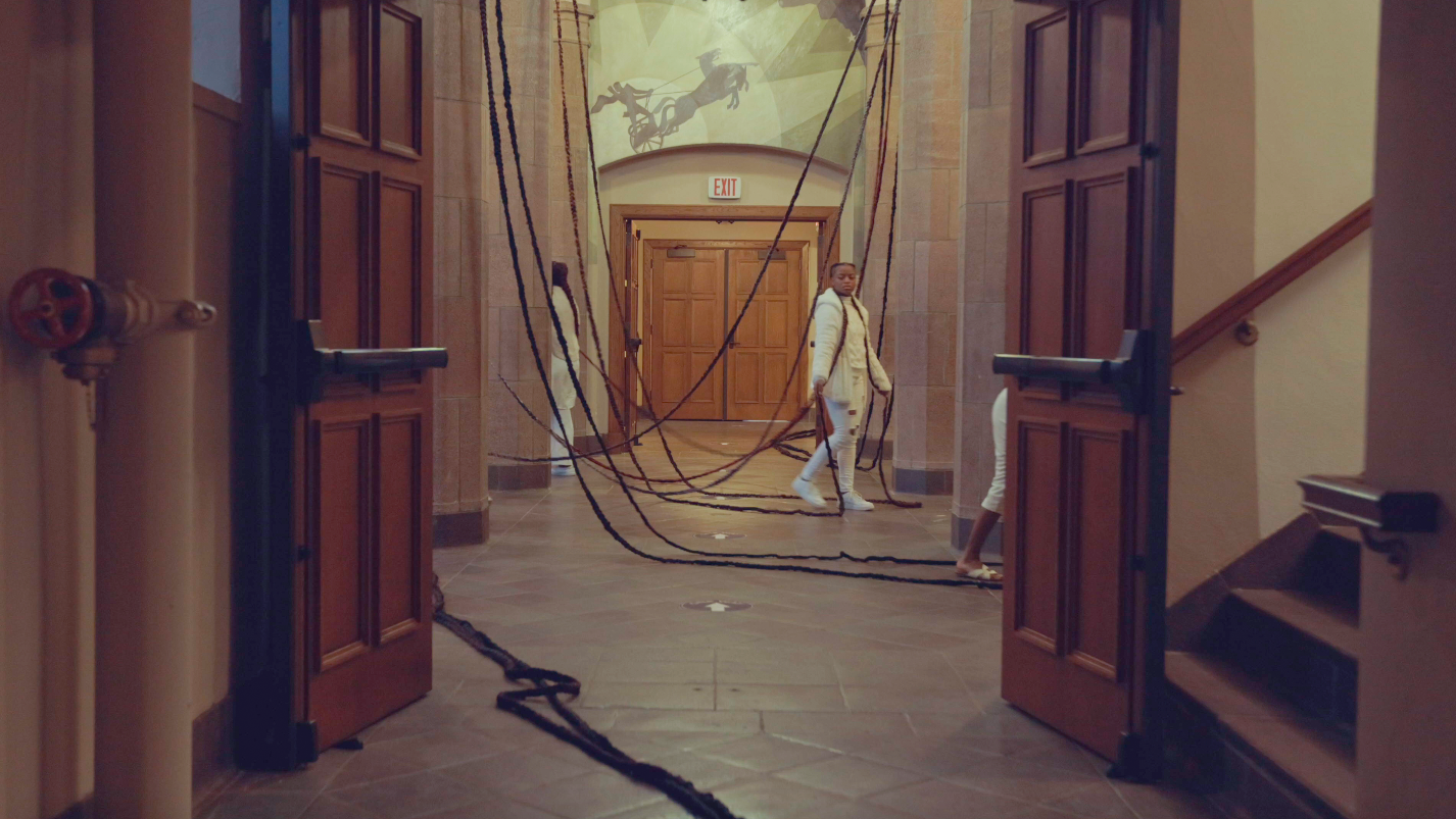 Jeannette Ehlers performance, We’re Magic. We’re Real (These Walls) at Fisk University.