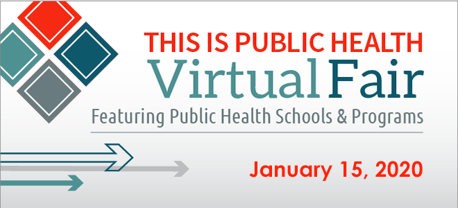 Virtual Fair: This is Public Health Banner