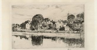 Childe Hassam print of Portsmouth