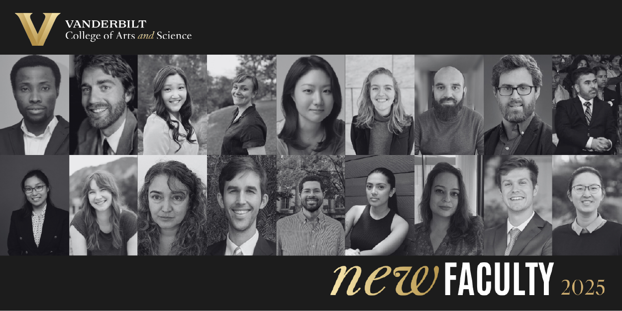 Photo collage of A&S new faculty