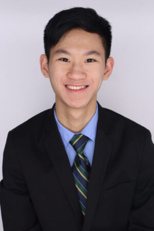 Galen Wei, a senior double majoring in chemistry and computer science.