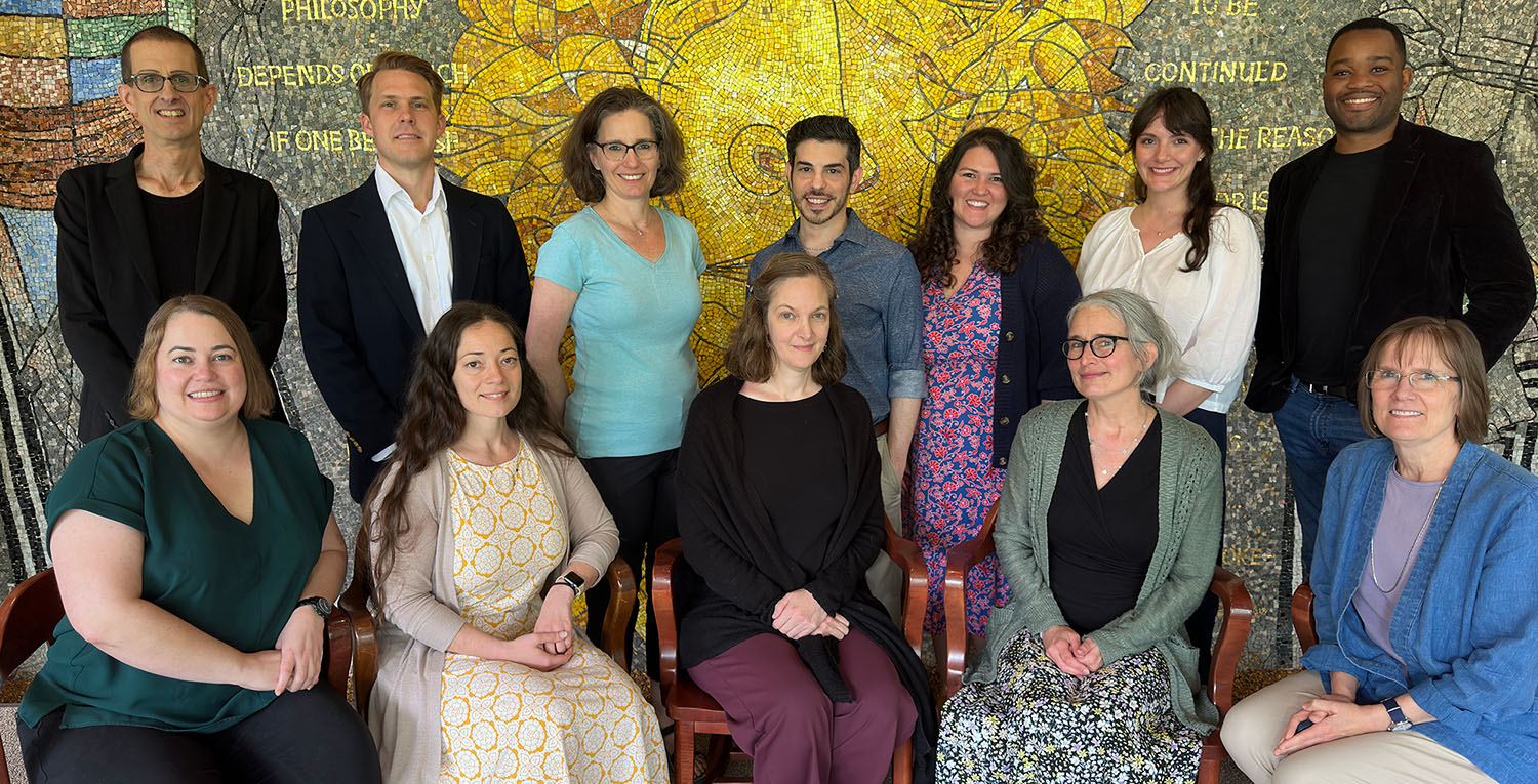 Seated, L to R: Lisa Fazio, Sophia Vinci-Booher, Amy Booth, Megan Saylor, Amy Needham. Standing, L to R: James Booth, Eric Wilkey, Bethany Rittle-Johnson, Jonathan Lane, Cristina Zepeda, Justine Hoch, Deon Benton.
