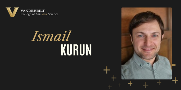 Ismail Kurun, Ph.D. student, wins 2023 Novak Award