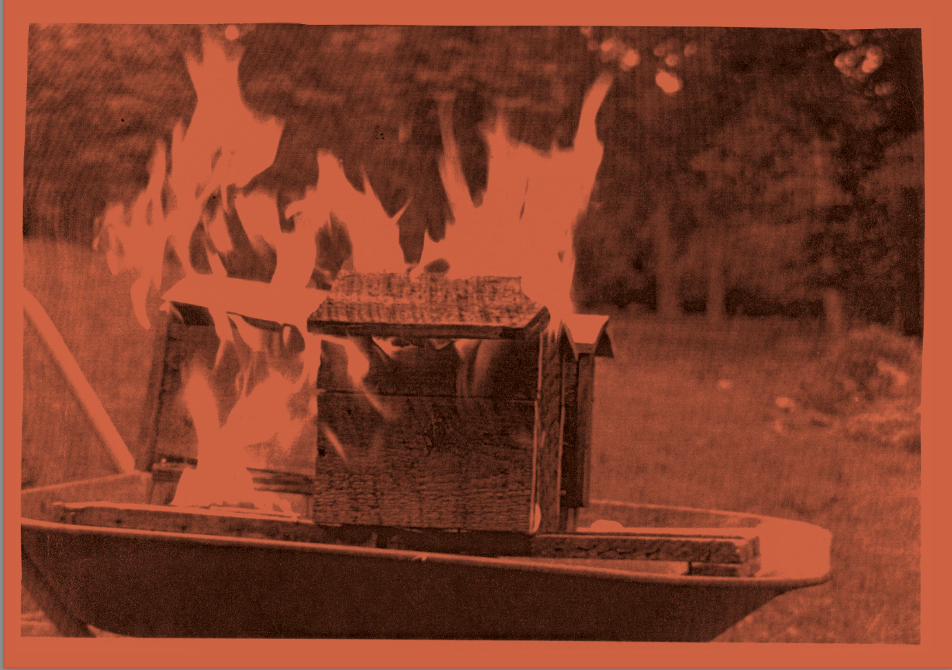 Beverly Buchanan, Out of Control, 1991. Scrapbook, Beverly Buchanan papers, 1912–2017, bulk 1970s–90s. Courtesy of the Archives of American Art, Smithsonian Institution.