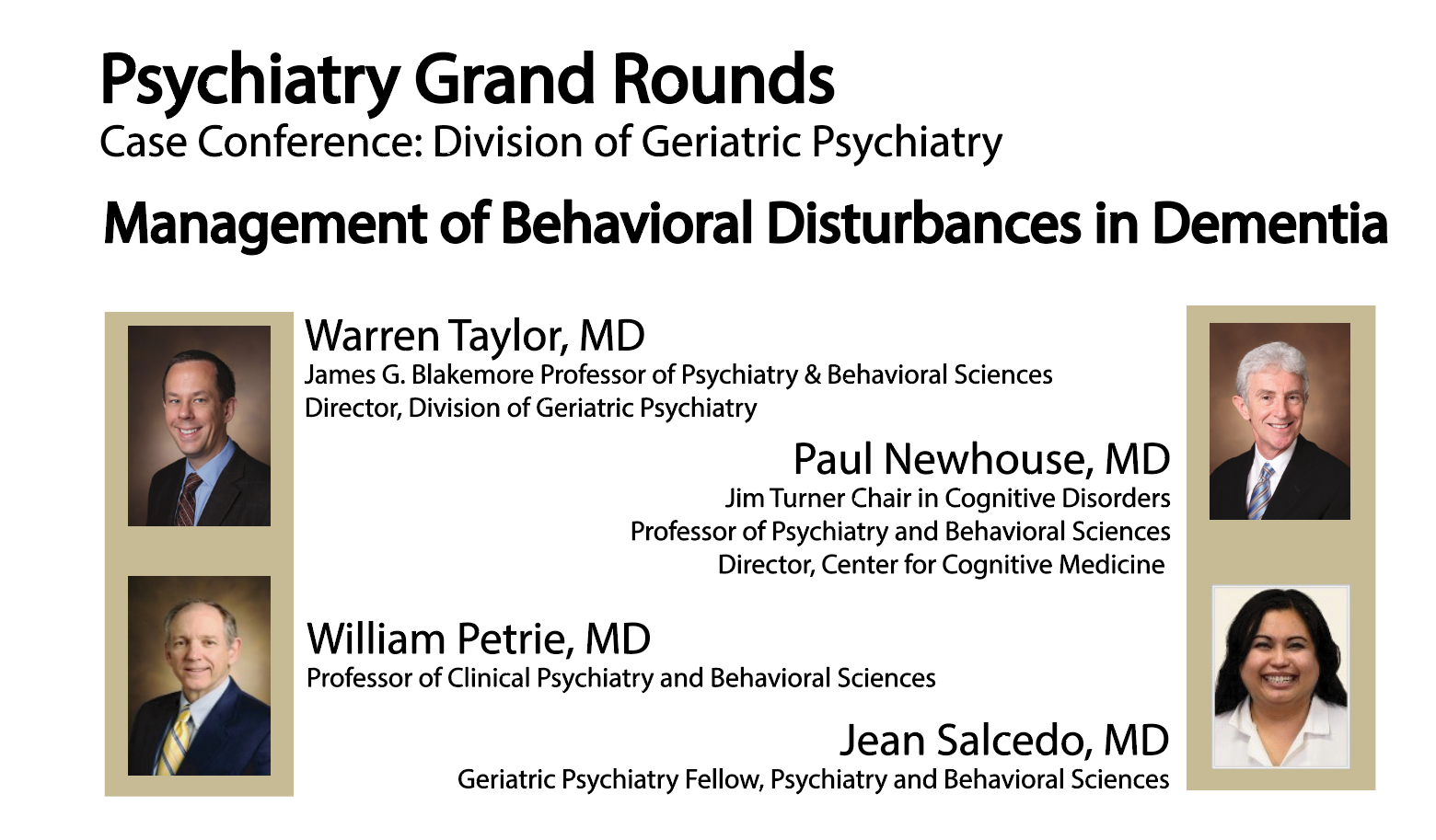 Geriatric Case Conference GR