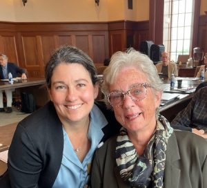 Ashley Brady, left, and Lee Limbird, right.