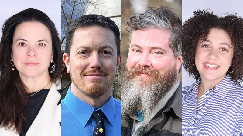 Collage of Dyer staff headshots including Jessica Ingram, Billy Teets, Nathan Griffin, and Paige Johndrow