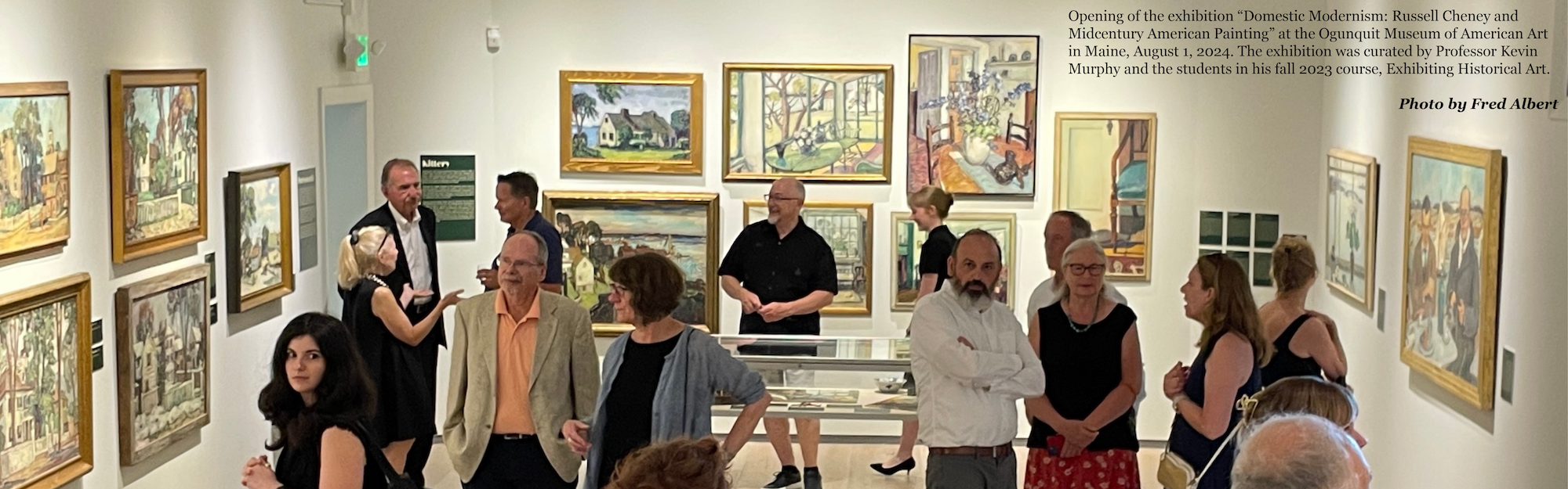 Opening of the exhibition 