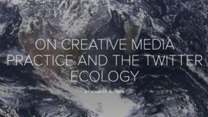 Creative media practice 2019 Research Project Vanderbilt CMAP