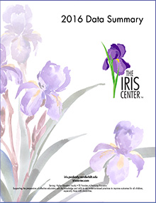 iris data summary 2016